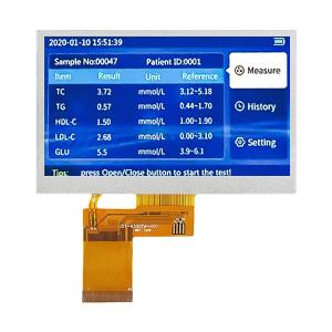 China 4.3 Inch LCD TFT Display Module IPS TFT LCD Display 800×480 Resolution wholesale