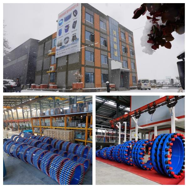 ISO9001 Connection Valve Fittings For Round Head Code Steel Expander Flange