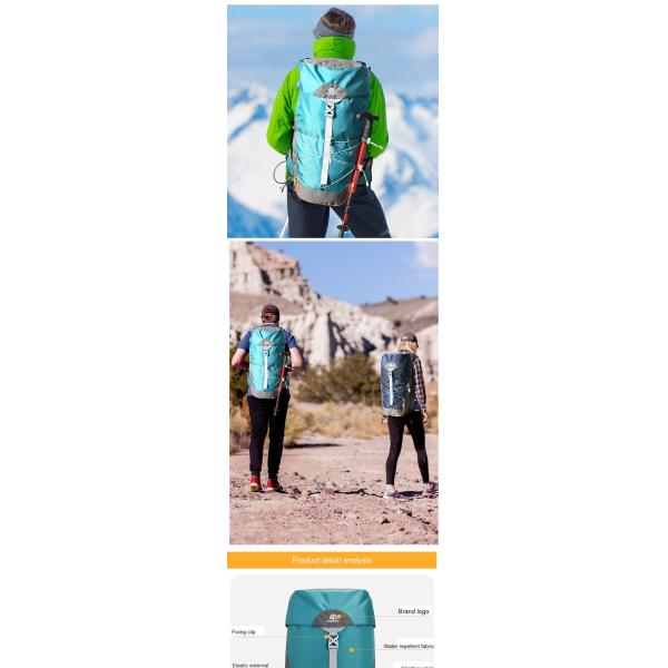 1.8 Inch Military Tactical Hiking Backpack 50 Liter Waterproof Outdoor Travel Backpack