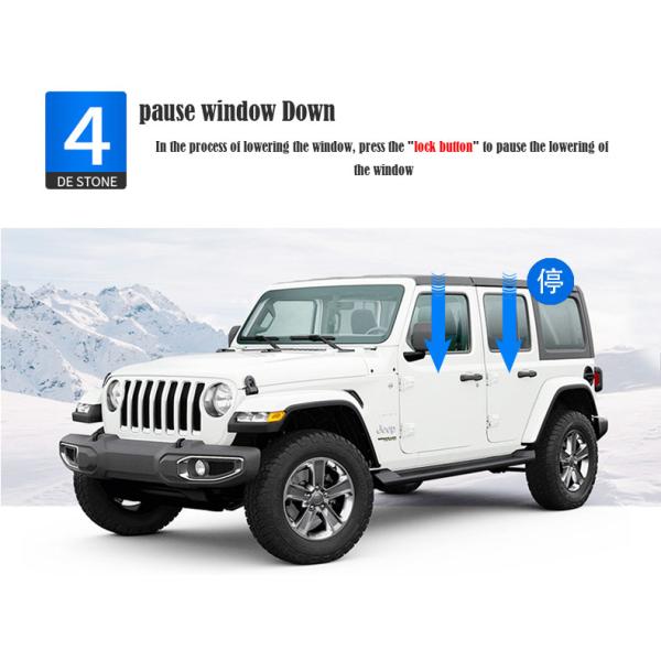 Plastic Automation Power Window Closer Black One Touch