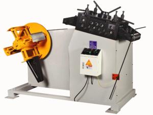 China UL-200 Mechanical Press Equipment 2 In 1 Uncoiler And Straightener Manual / Hydraulic wholesale