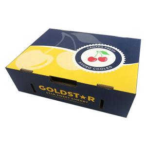 China Custom Order Berry Boxes Cardboard , Cardboard Crate Boxes Exquisite Printing wholesale