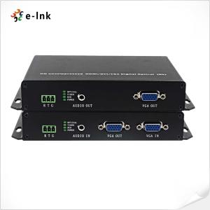USB VGA KVM Fiber Optic Extender Support keyboard and mouse signal transmission