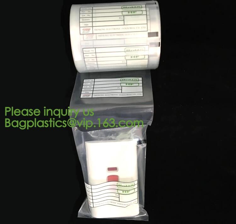 Clear LLDPE Easy Tearing Line Pre-Opened In Roll Bag,Factory Custom Autobag Preopened Polybag On A Roll