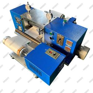 China 100mm Width Hot Rolling Press Machine 720W With Winder And Unwinder wholesale
