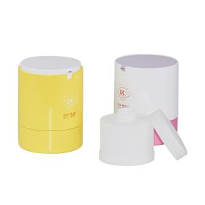 China Replaceable Airless Pump Jar Sunscreen PP 50g Innovation Refillable Packaging wholesale