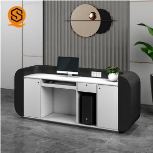China Matte Repairable Solid Surface Reception Counter Joint Seamless Marble Pattern wholesale