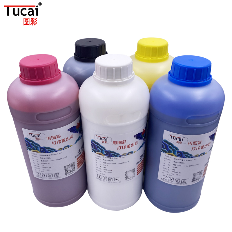 Digital Printing DTG Ink To Garment Printer 100ML 1000ml Textile Ink