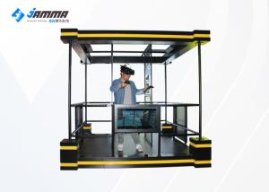 China 7m2 Area 220V Virtual Reality Shooting Gun Simulator With HTC VIVE Glasses wholesale