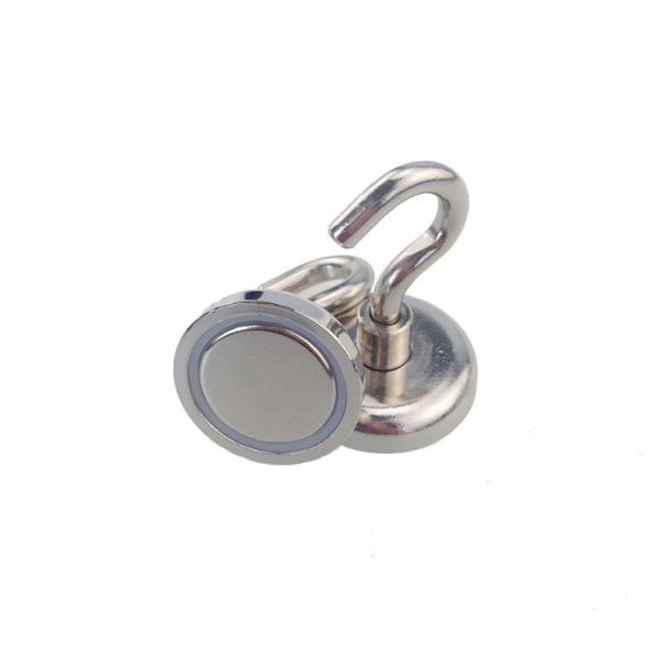 Quality Multi Purpose Coating Extra Strong Magnetic Hooks Neodymium Magnets Hook for sale