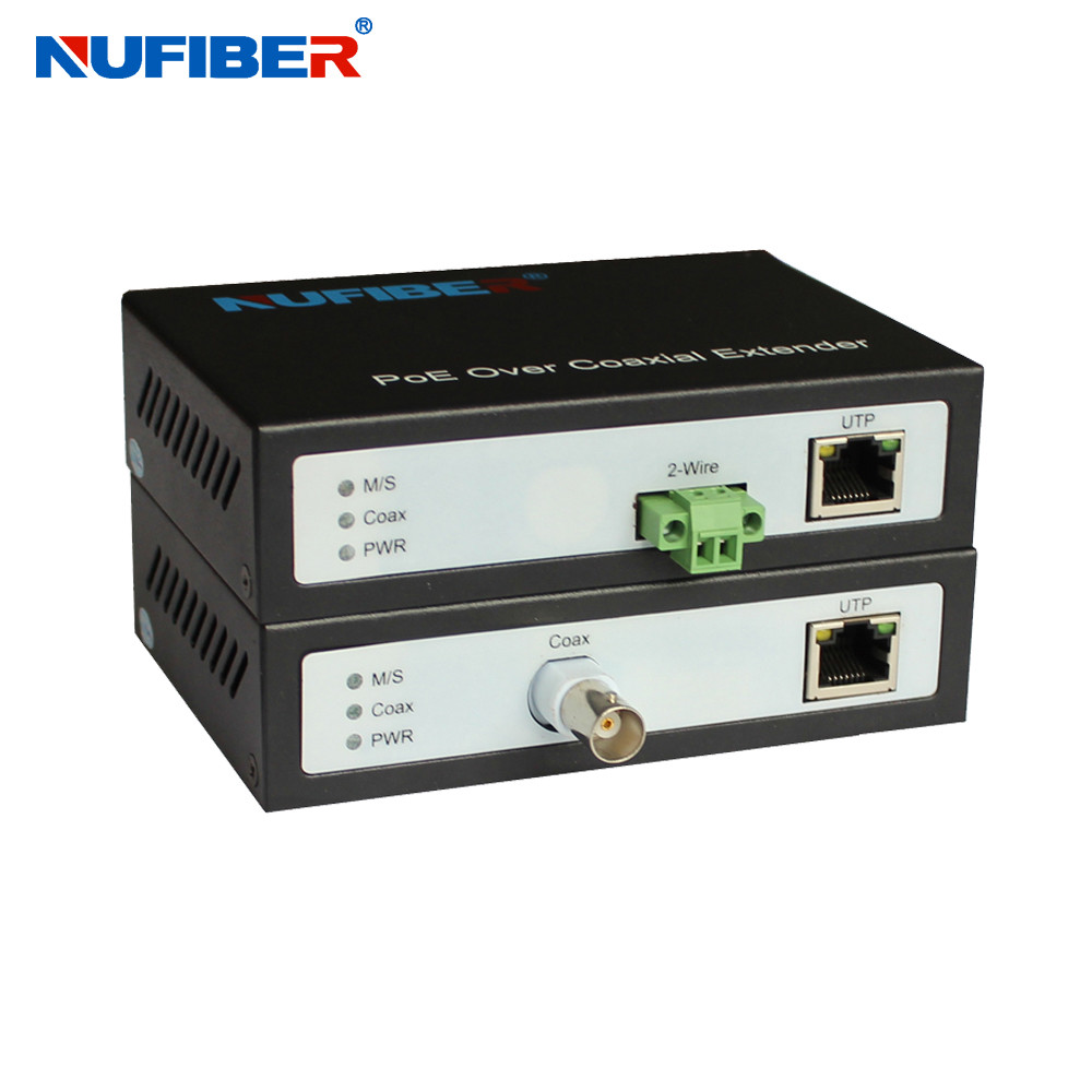 10/100Mbps IP over 2-wire Extender with PoE Function UTP to Twisted Pair POE Converter