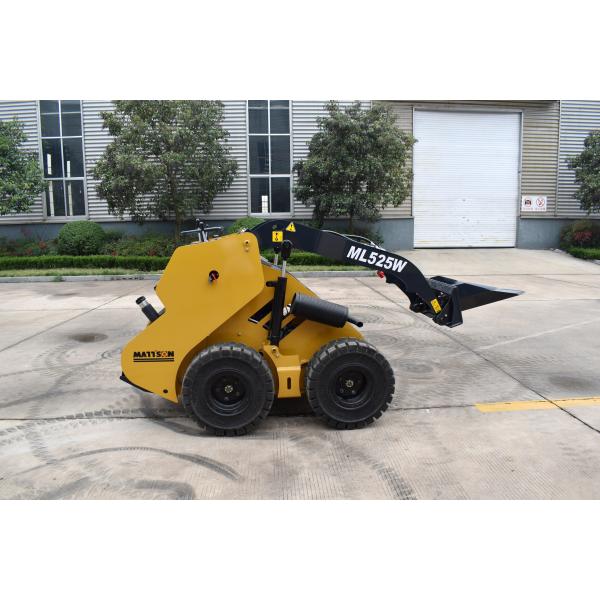 25HP Skid Type Wheel Type Mini Digger Mini Skid Steer Loader