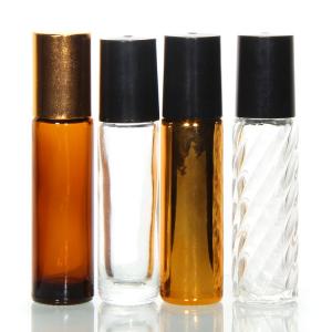 China 8ml 5ml Clear Empty Roll On Bottles For Essential Oils wholesale