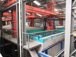 China Power Automated Anodizing Line Process Horizontal Anodiding line wholesale