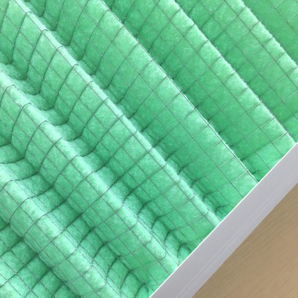 G2 G3 G4 Pleated Panel Filter Washable Home Air Filters Corrosion Resistance