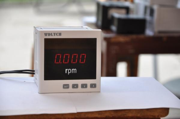 Led Display Digital Measurement Meter , Digital Tachometer Gauge With Signal