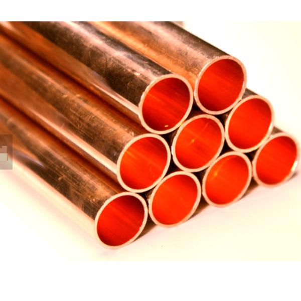 0.5mm Wall Thickness R410A Air Conditioner Copper Tube 500Mpa Tensile Strength
