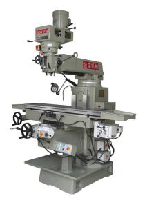 China X Y Z Axis Auto Feed Turret Vertical Milling Machine Long Term Lifespan Spindle wholesale