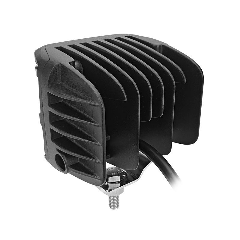 36W 12V 24V Flood Beam Dual Color Side Strobe LED Working Light