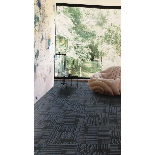 OEM Office Carpet Flooring / Industrial Pvc Floor Tiles Multi Level Loop