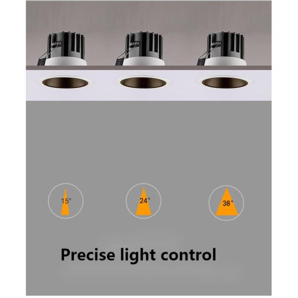 Corridor 7 Inch Ceiling LED Downlight 40W 5000K Color Temperature