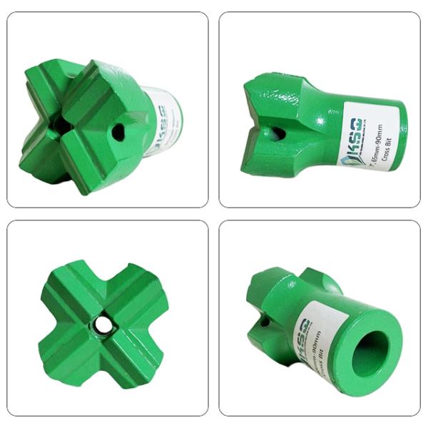11 Degree Tungsten Carbide Mining Drill Tapered Cross Bits