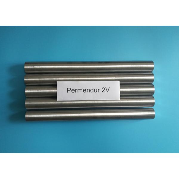 Permendur 2V Soft Magnetic Materials , Strips Round Bar 25mm Hiperco 50 Alloy