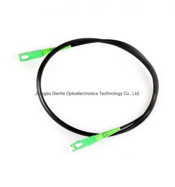 Outdoor FTTH Fiber Optic Drop Cable Patch Cord Sc to Sc Simplex Sm Drop Cable for FTTH Communication