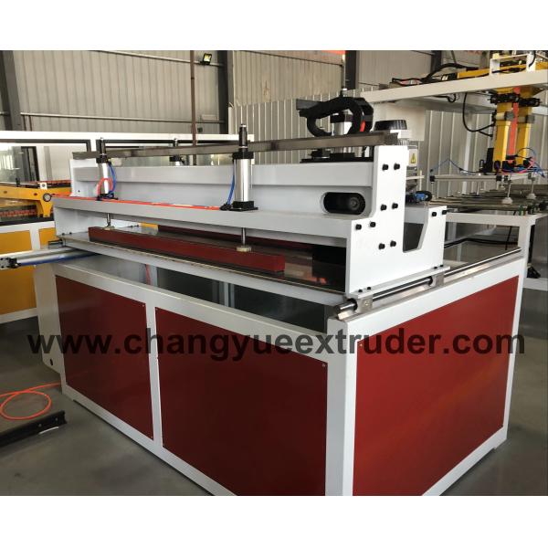 Plastic Profile Extrusion Machine for PVC WPC Hollow Door Panel Production Line in Qingdao Changyue Plastic Machinery Co. Ltd