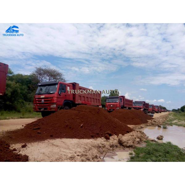 371hp Heavy Duty Dump Truck With Loading Capacity 25 Tons - 30 Tons