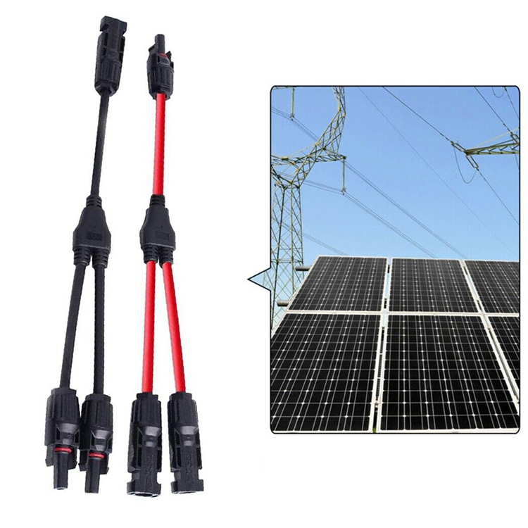 30A IP67 TUV Certificated Solar Panel String Cable for 4-6mm2 12awg Pv Dc Solar Connector Normal Sections 1C X56/0.285MM