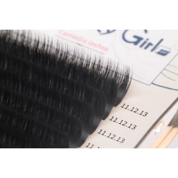 0.03mm Thickness Blooming Lash Extensions , Magnetic 14mm Eyelash Extensions