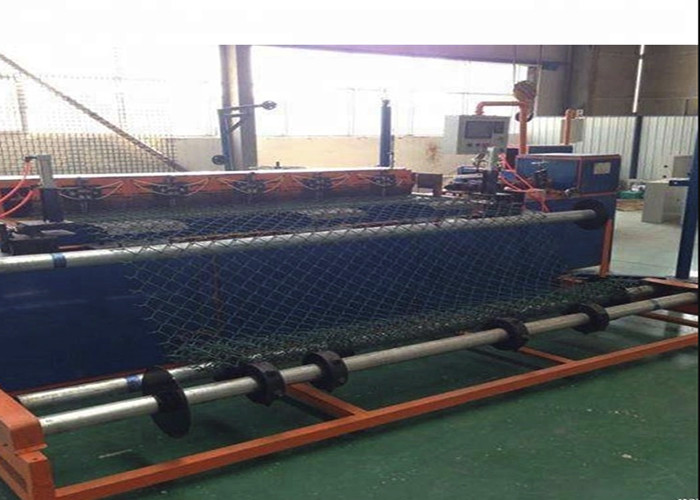 Servo Motor 1mm- 4mm Chain Link Fence Machine CE /TUV/ ISO 9001 Certificated