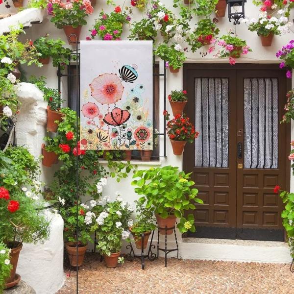 White Sublimation Garden Flag Blanks For DIY Personalized Double Sided Photo Printing