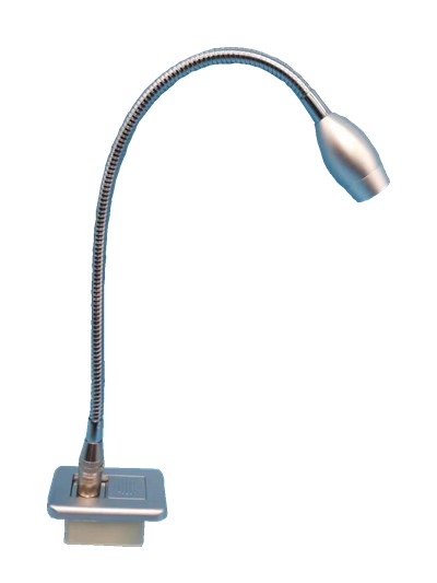 LED Bed Mounted Touch Switch Reading Light Fixed to Desktop and Sofa Armrests Furniture
