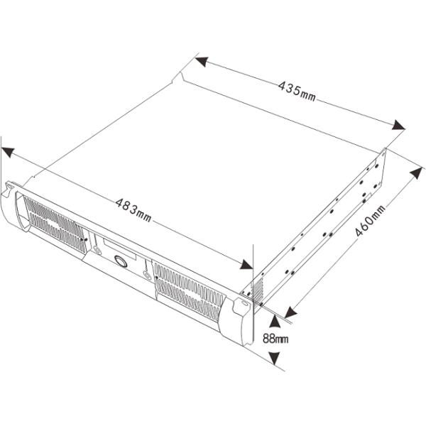 1000W Analog Power Amplifier