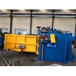 China PLC Control Turntable Shot Blasting Machine Direct Coupling Blast Wheel wholesale