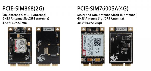 SIM7000G Wireless Communication Module 4G BT Module For NB-IoT T-SIM7000G MCU32-WROVER-B