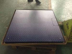 China Low-Profile Industrial Floor Weighing Scale With Ramp Access Load Cells wholesale
