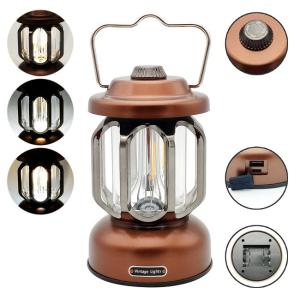 China Hanging Rechargeable LED Camping Lights ABS Metal Handle 117x117x175mm wholesale