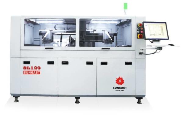 Quality SL120 Solder Paste Printing Machine 3kw Full Automatic SMT Screen Printer for sale