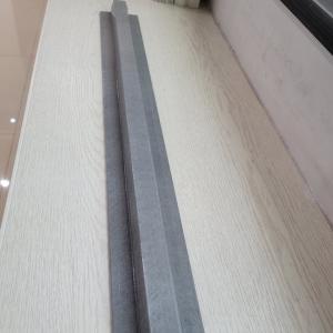 China Concave Convex FRP Pultruded Profiles Grey Sections 5cm To 30cm wholesale