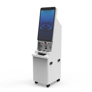China 32 Inch Self Service Ticketing Kiosk 80mm Lcd Self Service Ordering Kiosk With Cash wholesale
