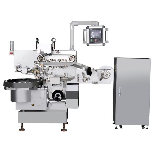 Electric Driven Food Chocolate Ball / Egg Foil Packing Machine with Wrapping Function