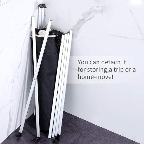 Foldable Breathable Collapsible Laundry Hamper For Dirty Clothes Sorter Lightweight