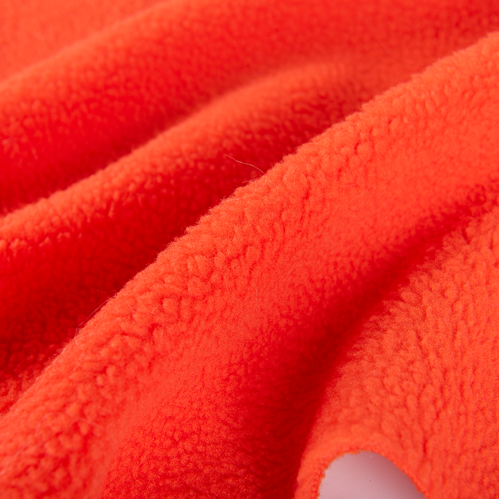 Soft and Warm Custom Printed Polar Fleece Fabric 150D/144F Made from Recycled Materials