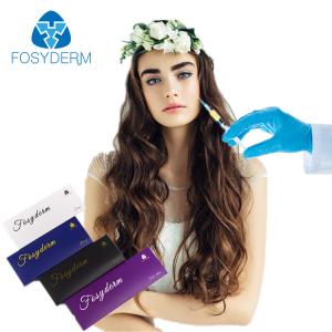 HA Injectable 1ml Cross Linked Dermal Filler For Nose / Lip / Chin / Cheek