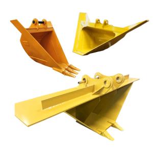 China Kobelco V Ditch Excavator Bucket , Excavator V Bucket Trenching For Sk200 Sk300 wholesale