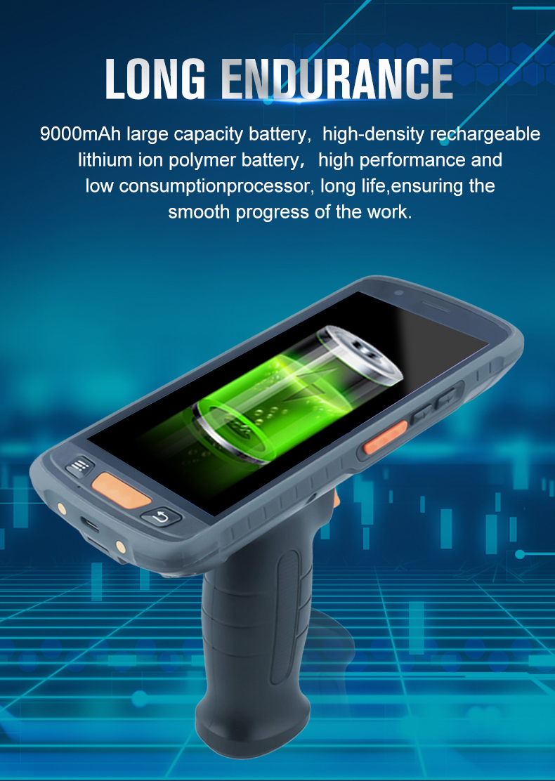 Factory Price Rfid Pad Reader 13.56mhz HF Frequency Handheld Long Range Rfid Reader Usb for Industrial Management