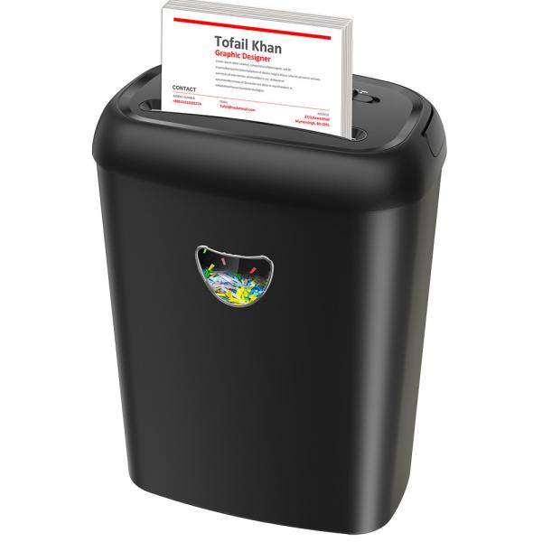 High Capacity 25L Paper Shredder Machine For Paper 8 Sheets A4 CD Credit Card